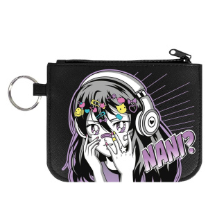 Кошелек-картодржатель Феникс+ "Манга" 13*10см, кожзам., молния