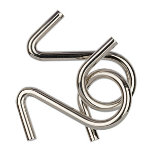 Головоломка металлическая 1 шт "Петельки" 2 элемент.