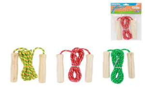 Скакалка веревочная, цветная