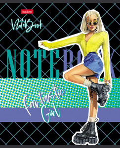 Тетрадь А5  60л кл. Hatber "Zoomer-girl" белизна 98%