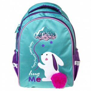Рюкзак школьный 38,5*26*17см Hatber "PRIMARY SCHOOL "Обними меня!" полиэстер