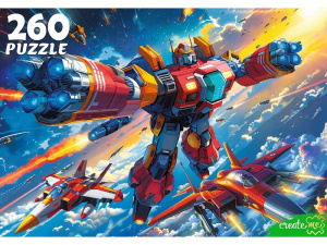 Пазлы  260 элементов  237*330мм. "Трансформеры в небе"