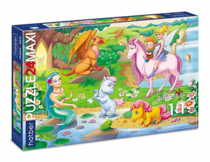 Пазлы МАКСИ 24 элемента 330*480мм.  "Волшебная страна"