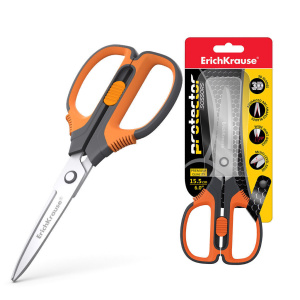 Ножницы EK "Protector Lock" 15,5 см, с фиксатором