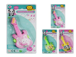 Гитара музыкальная 15см, ассорти