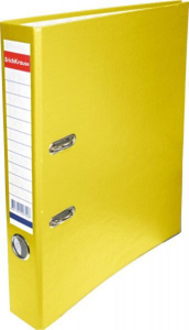 Регистратор А4 50мм, Standart, жёлтый