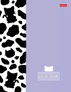 Папка на кольцах (без блока) А5 Hatber "Mimimilk" глянц.лам., 2 кольца