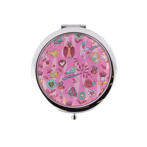 Зеркало сувенирное "Волшебный лес"  круглое 7см