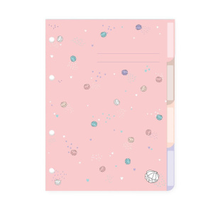 Разделители для тетрадей на кольцах А5 4л. Альт "My Sweet"