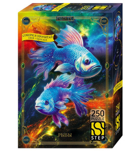 Пазлы  250 элементов  345*240мм.  "Рыбы"
