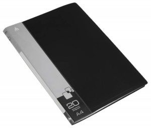 Папка файл  20лист 0.60мм черная