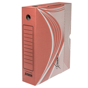 Архивный короб (325*260*75) красный