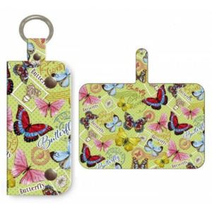 Ключница Эффект бабочки из ПВХ 10,2х5 см