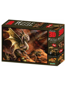 Пазл 3D 500 дет.  61*46см "Пустынный дракон"