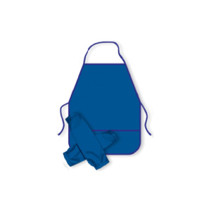 Набор Нарукавники + накидка для труда 490*390мм 2 кармана "Синий"