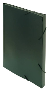 Папка 13 отд. на резин. А4 0,7мм чёрный