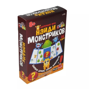 Игра настольная "Найди монстриков" 8+