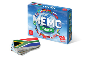 Игра Мемо "Флаги"  (50 карточек)