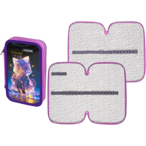 Пенал 1 отд. (205*120*30) молния, ламинат с конгр.тиснением Chiisana Hoshi