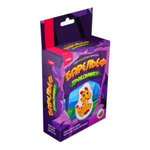 Барельеф из гипса "Дракон"