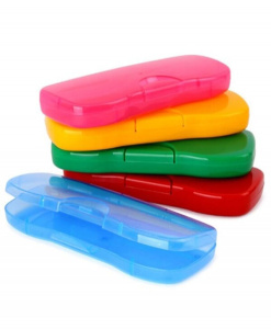 Пенал пластиковый "Intensive" ассорти