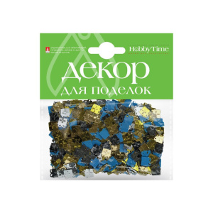 Пайетки фигурные "Новый год. Подарки. Набор №26" (3 вида)