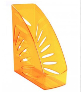 Накопитель д\бумаг верт. ТРОПИК, оранжевый МАНГО