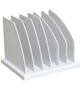 Лоток сортер 6 отделения вертик. серый сборный