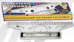 Рейсшина мех. 22см, метал. ролик