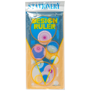 Линейка "Спирограф" 23 см