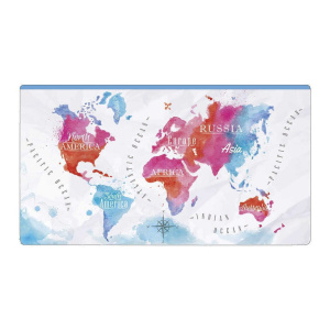 Конверт на молнии 260*140мм, Карты