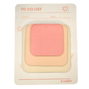 Бумага с липким краем  90л, Egoist "To do list" ассорти цветов