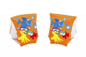 Нарукавники для плавания 23*15см "Веселая рыбалка" ТМ Bestway, 3-6 лет