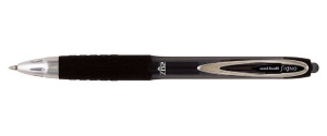 Ручка гелевая черная автомат UNI Signo UMN-207