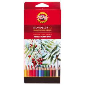 Карандаши цвет. акварельные 12цв "Mondeluz"