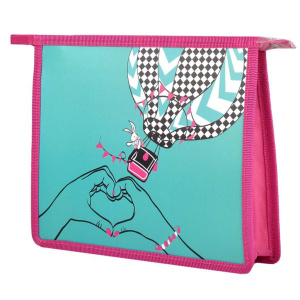 Папка д/тетрад. А5 (233*200*65) 1отд. молния сверху, пластик "Мечтай"