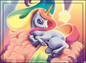 Обложка для Проездного "Единорожек 2"