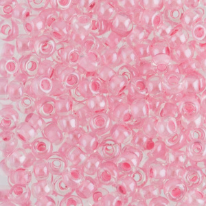 Бисер круглый "GAMMA"  5гр стекло, розовый