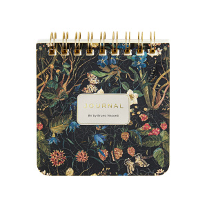 "POCKET JOURNAL" 90 х 90 мм, 60 Л,  НА ГРЕБНЕ  "ЛЕСНЫЕ ЯГОДЫ"