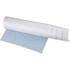 Пленка самоклеящаяся для книг в рулоне 450мм*1,0м.,прозр, ПВХ 90мкм