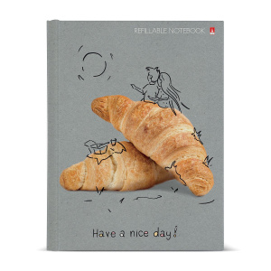 Тетрадь А5 80л кл. на кольцах Альт "Nice days"