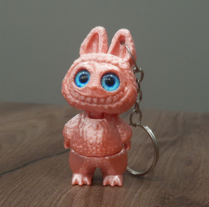 Брелок 3D "Малабу" 7 см, цвет ассорти