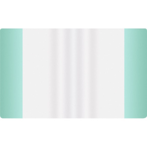 Обложка для тетрадей и дневн. (209*350) ПВХ 110мкм прозр., с зеленым.клапаном