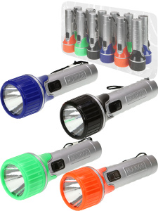 Брелок - фонарик 11см, цвета ассорти