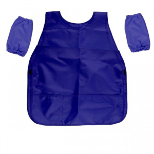 Фартук-накидка 570*480мм, 2 кармана, Синий