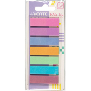 Закладки с липким краем (44*12мм) 7* 20л., Pastel" ,пластиковые