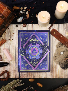 Блокнот таролога А5  96л., 7БЦ "Магия" мат лам+тиснение