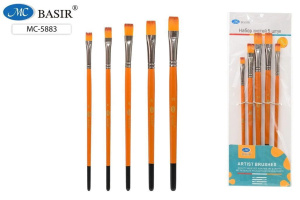 Набор кистей Синтетика  5шт. 2,4,6,8,10