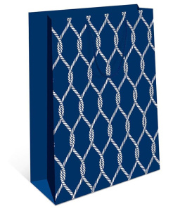 Пакет подар. бумажн. 18*23*10 см, 130гр/м Сетка