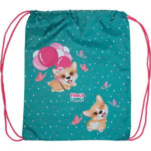 Мешок для обуви 1 отд, 350*430 Fancy Corgi"